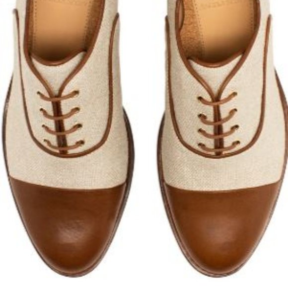 *SOLD*Office of Angela Scott Ms. Maisel heeled oxford 38 - Picture 3 of 12